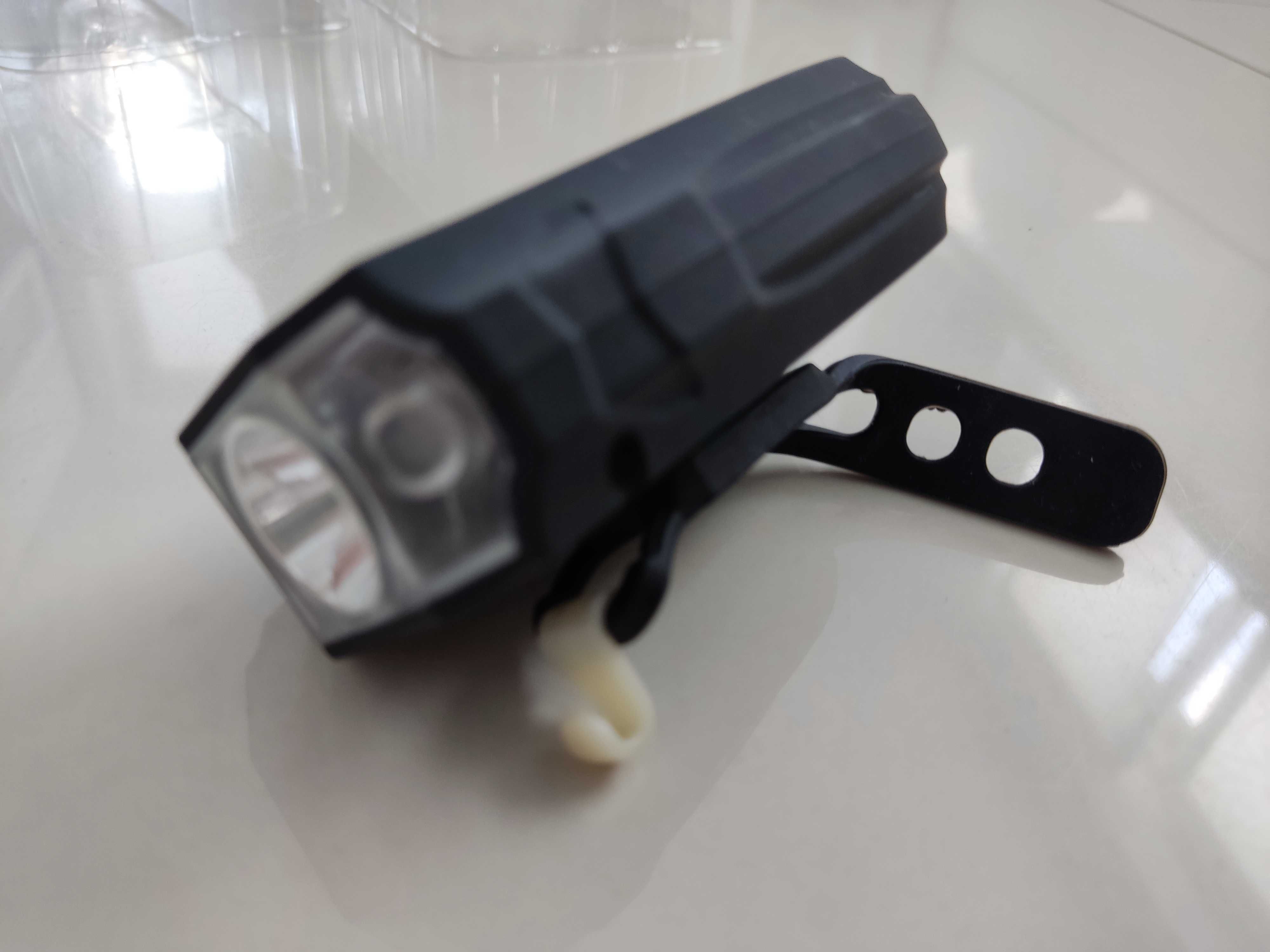 Lampa Lampka Rower Rowerowa Led  Usb Wodoodporna SOLAR