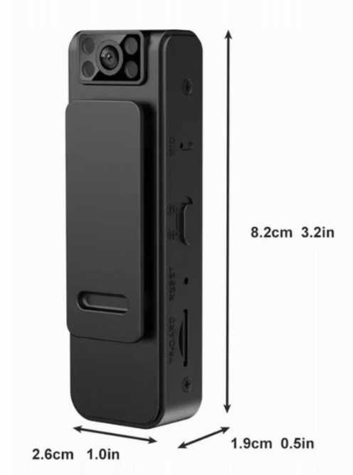 Nadzorująca Mini Kamera HD1080P z Podczerwieni i Pamięcią ttst1420