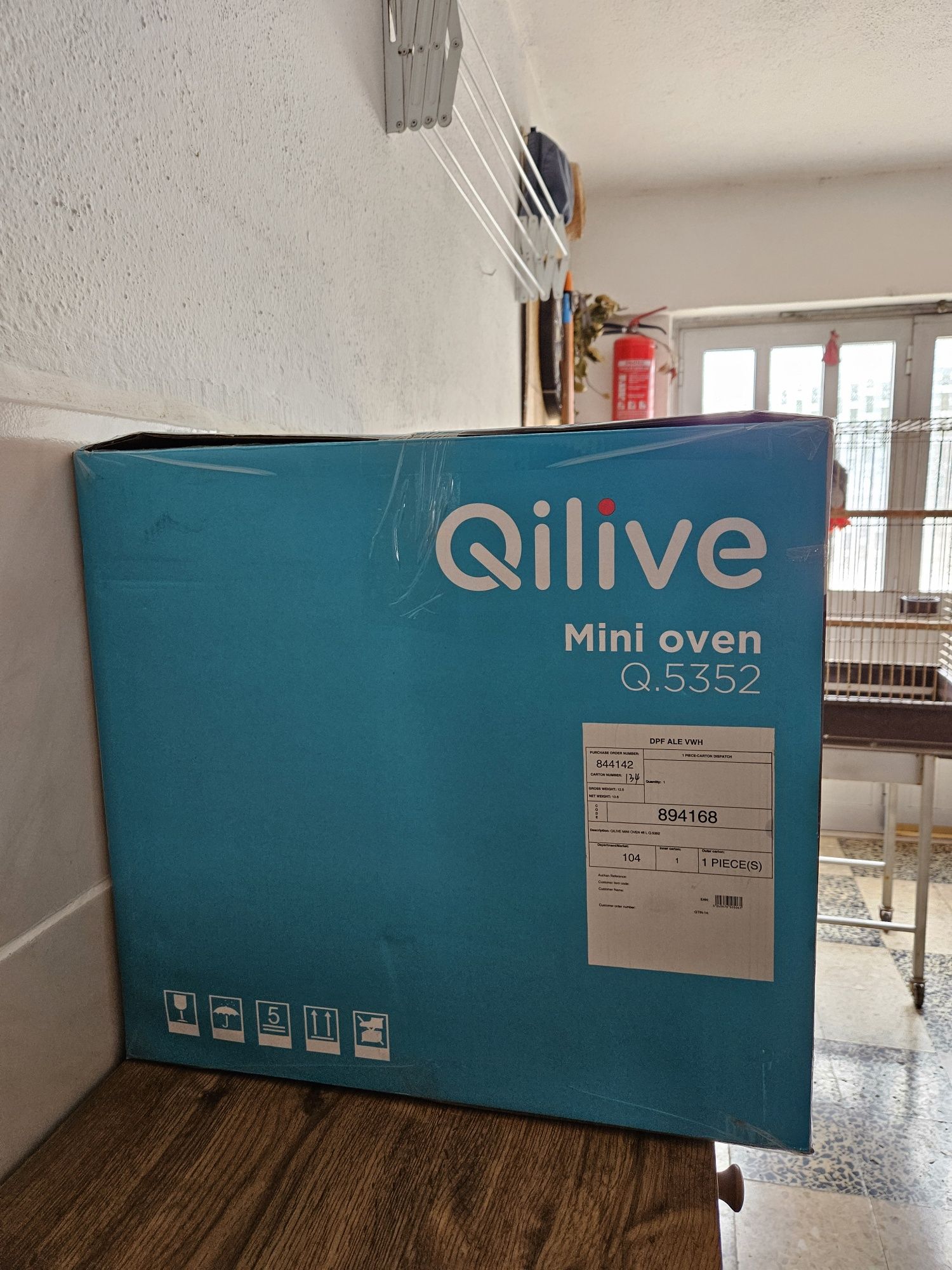 Mini forno Qilive Q.5352 | 46L 2000W - Novo, Nunca Usado!