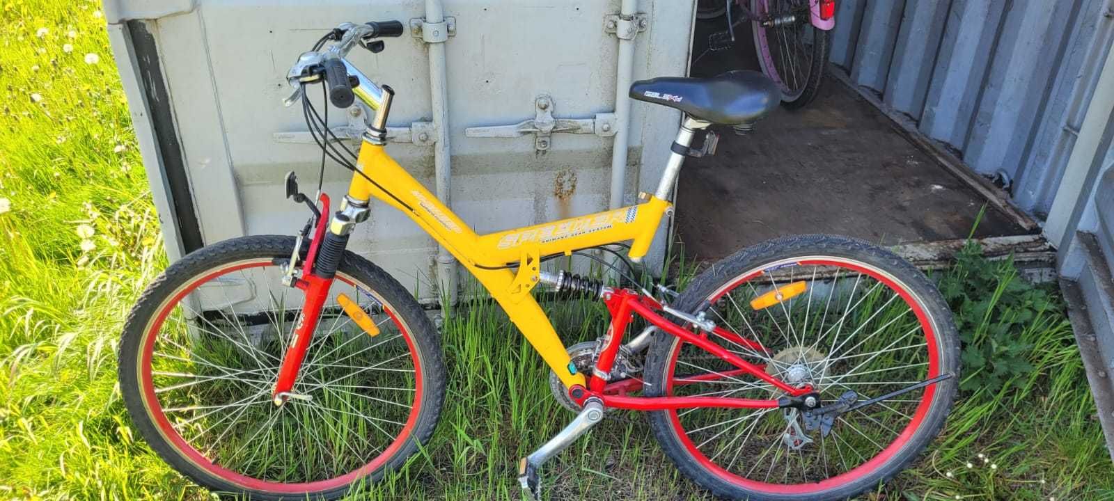 Rower górski MTB 26 2x amortyzator zadbany