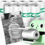 10x PAPIER TERMICZNY DO Mini Drukarki Drukuś Rolki Wkłady 57mm