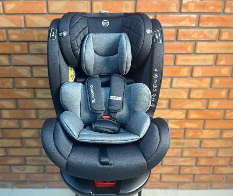 Розпродаж! Автокрісло El Camino EVEREST 0–12 років з ISOFIX Автокресло