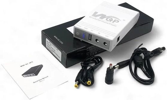 ДБЖ павербанк для роутера WGP (5V+9V+12V) 10400mAh