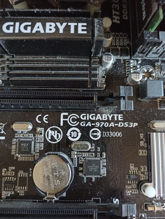 Комлект AM3+  FX-8320 + GIGABYTE GA-970A-DS3P