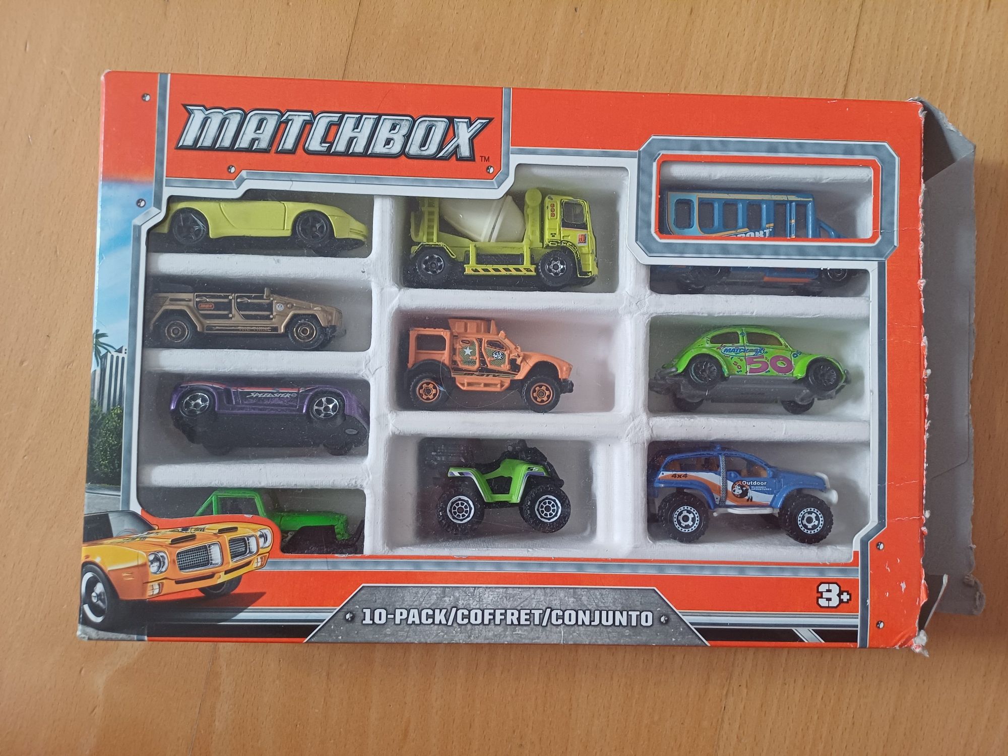 Zestaw resoraków matchbox