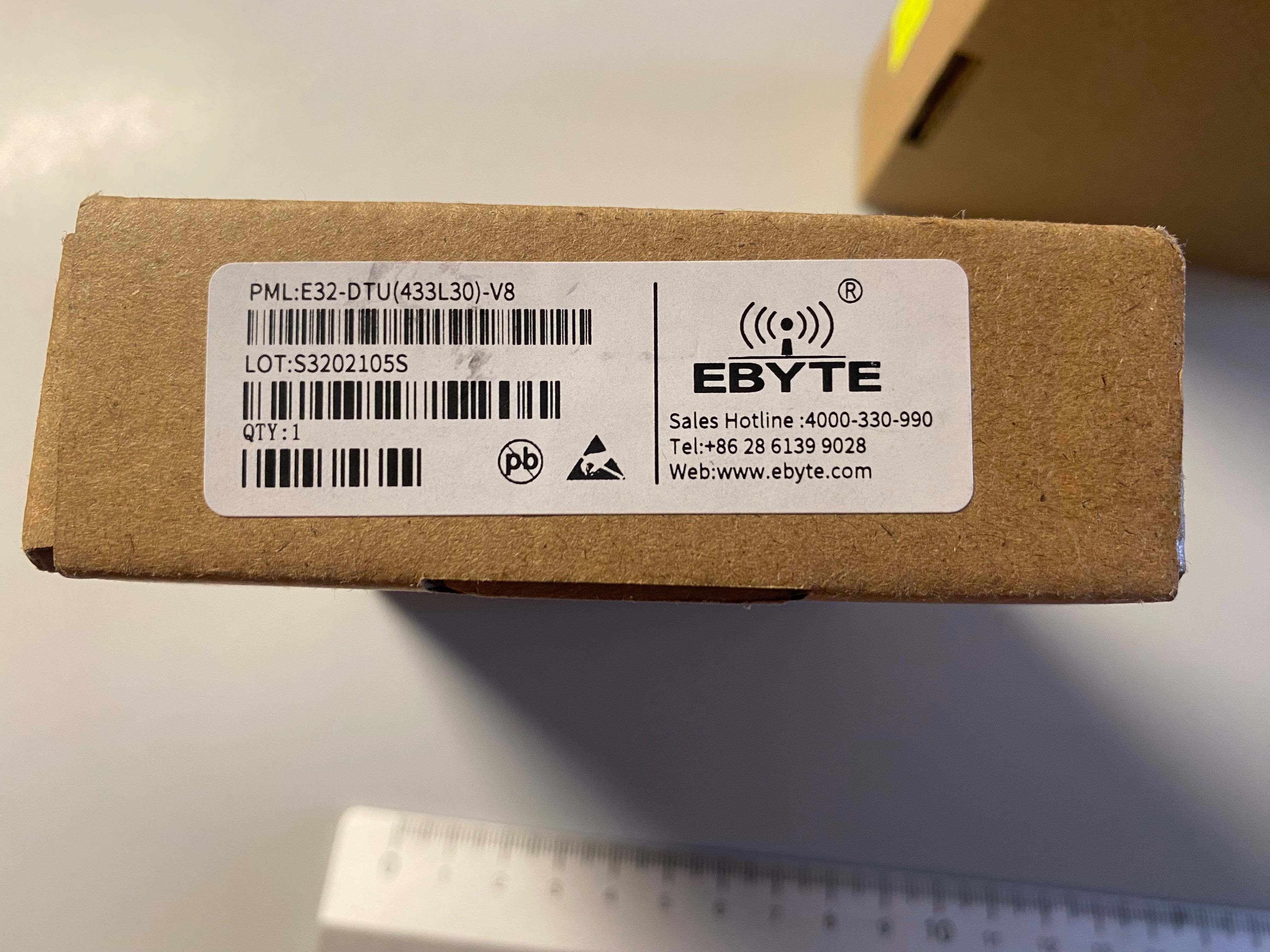 Трансівер LoRa EBYTE Data Transiver E32-DTU (433L30 -V8 410-441 MHz