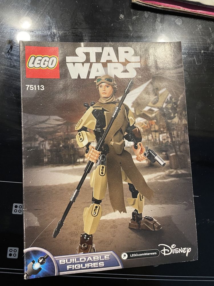 LEGO Star Wars 75113 Rey - ułożone