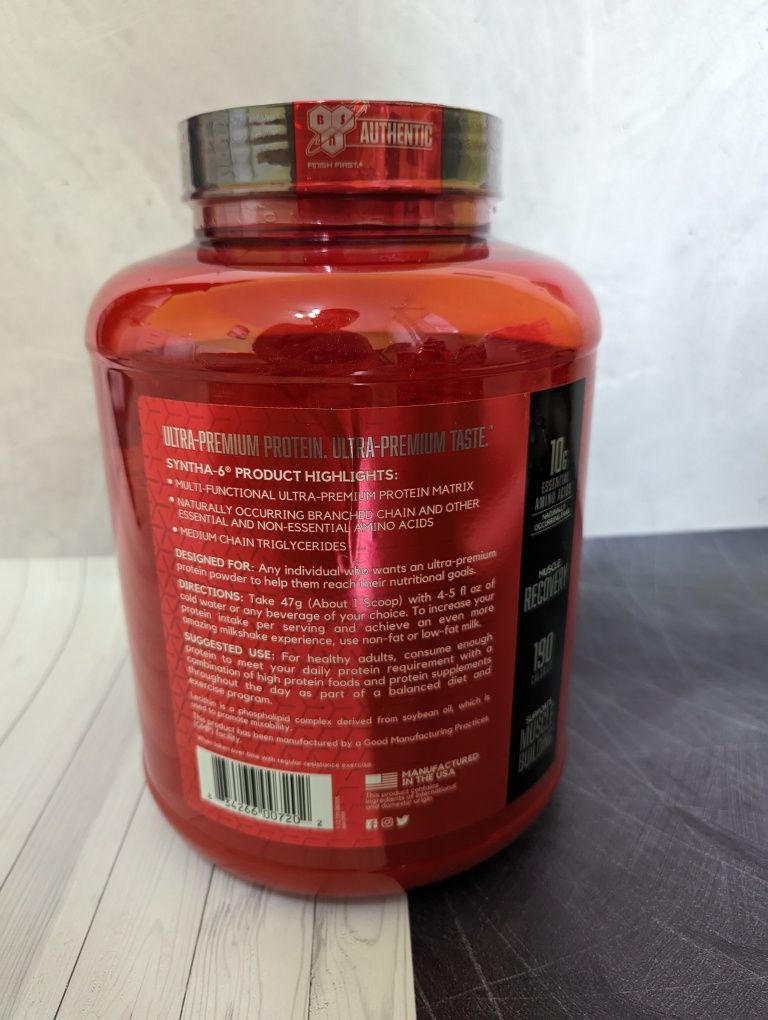 Протеїн BSN Syntha-6 2.27 кг Chocolate Milkshake Оригінал