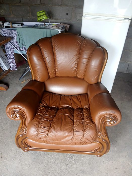 Sofá confortável en ótimo Estado 3 lugares + duas poltronas