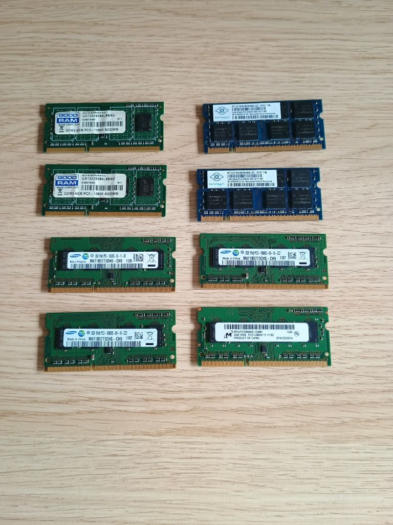 Okazja! Ram DDR3 1gb-4gb laptop/komputer