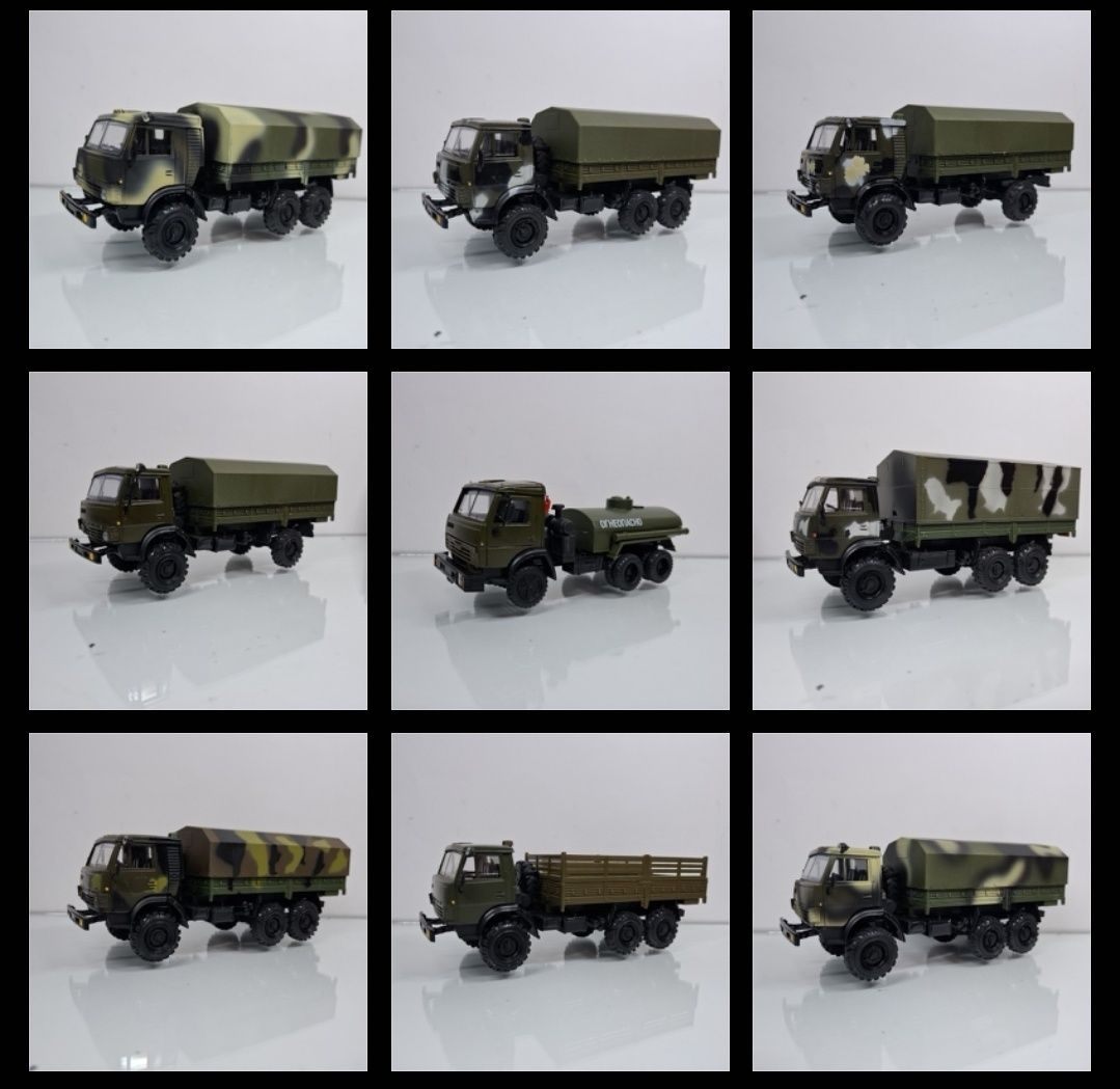 Коллекция Камазов 1/43 Студия МАЛ SSM Элекон Арек Автоистория AVD
