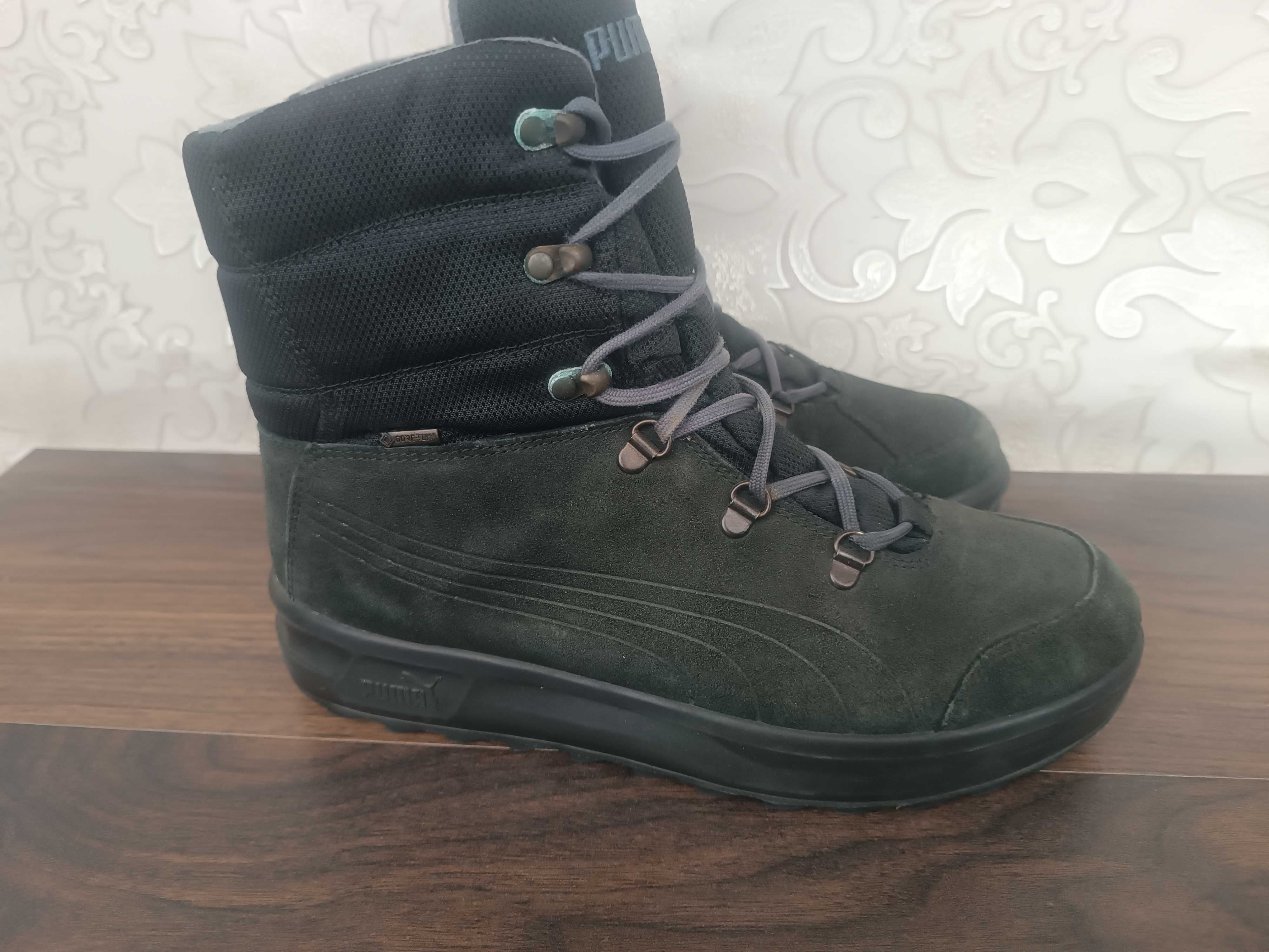 Зимние сапоги ботинки Puma Gore tex+ Мех натуральный 42 размер 27 см