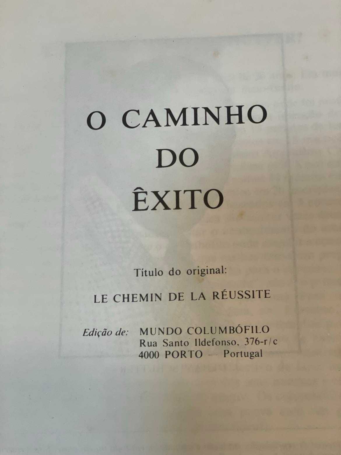Livro de Columbofilia " O Caminho do êxito" RESERVADO