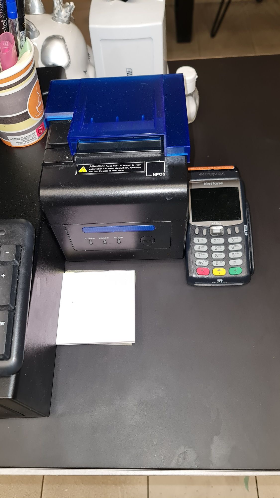 Terminal POS Posiflex z systemem GastroPOS + drukarka bonowa+ szuflada