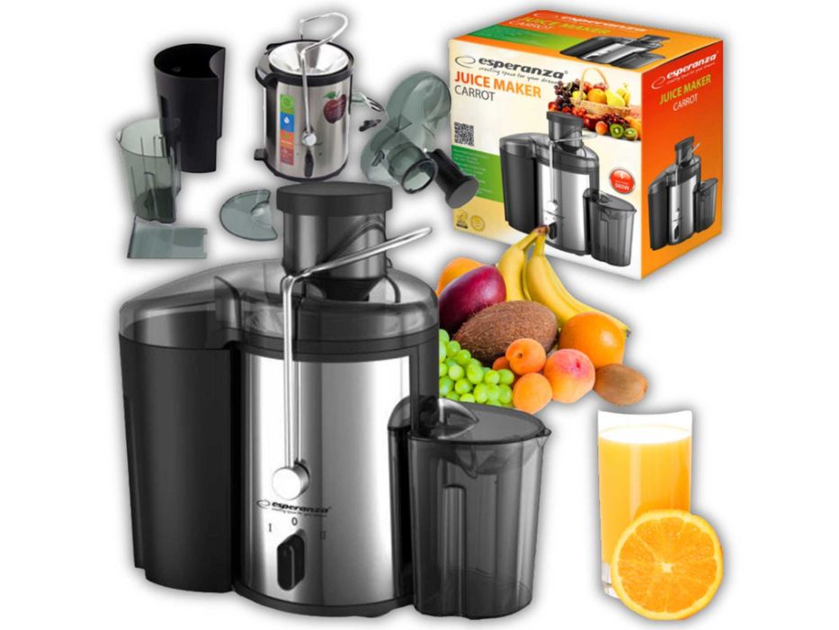SOKOWIRÓWKA Esperanza 500w Maszyna Do Wyciskania Owoców - WYPRZEDAŻ