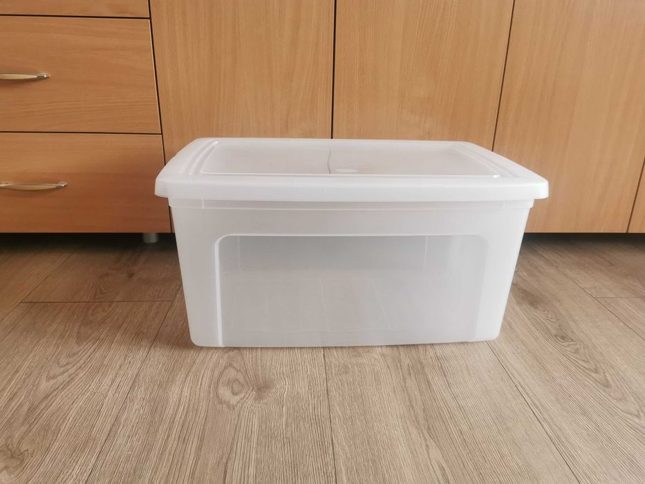 Pojemnik duży 60x40x30 cm. pojemność 70 litrów