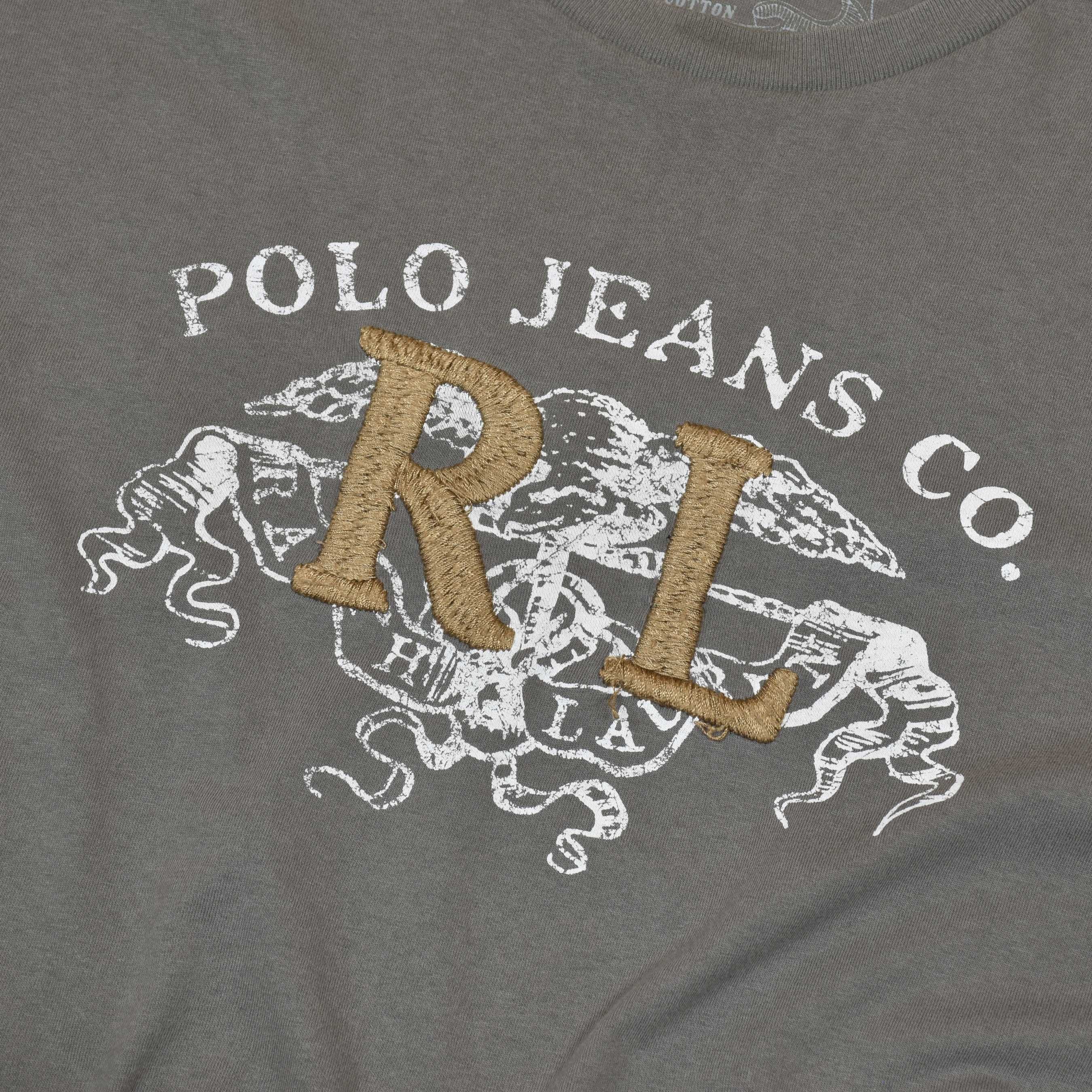 Лонгслів POLO Jeans Co Ralph Lauren розмір L // футболка вінтаж
