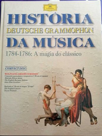 História da Música - Deutsche Grammophon  Livros com cd