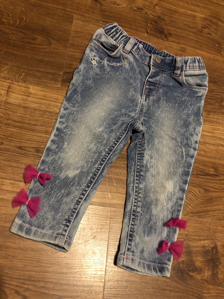 Spodnie dla dziewczynki Jeans 80
