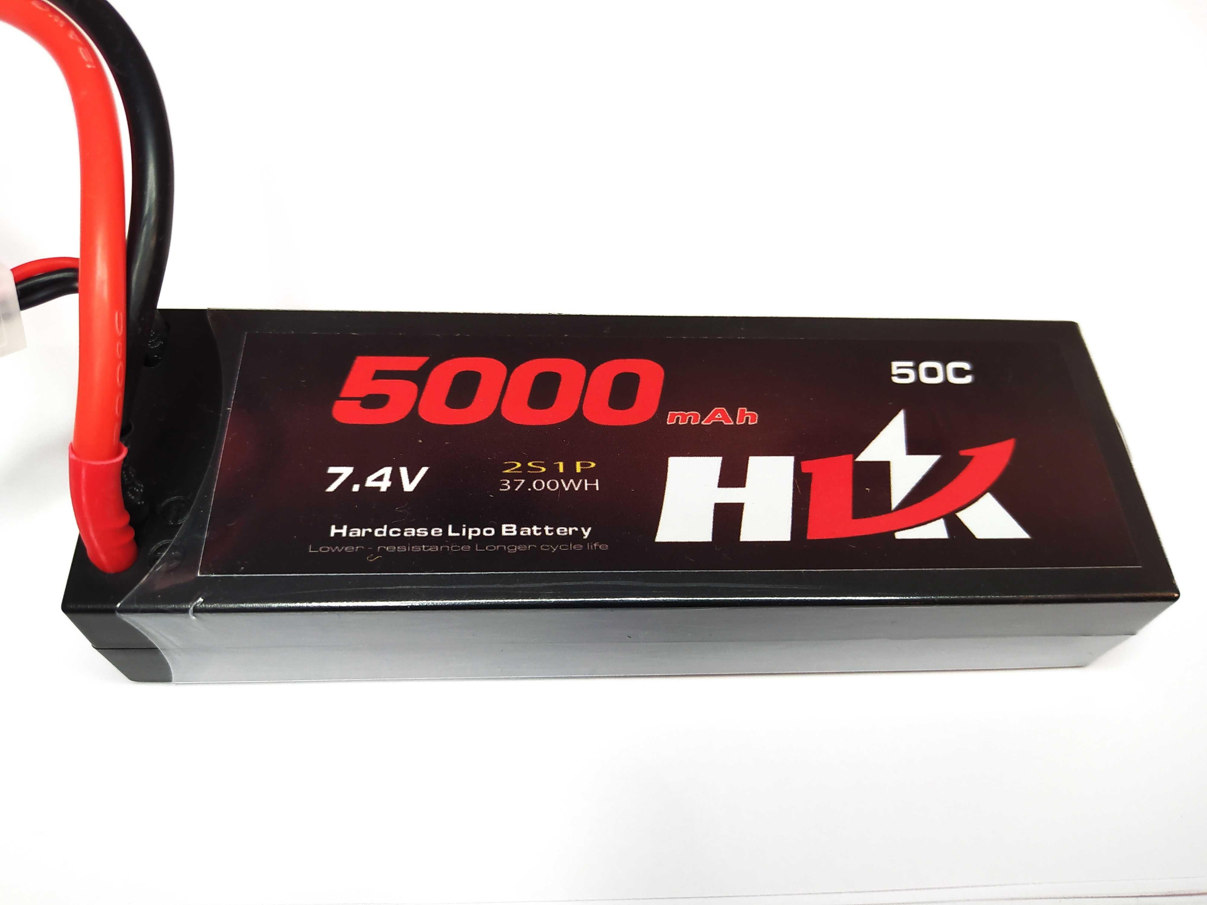 Акумулятори Lipo 2s, 3s, 4s HLK 5000 mAh, 50C,  Т-plug, XT60