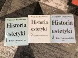 Historia estetyki, tomy 1,2,3 - Władysław Tatarkiewicz