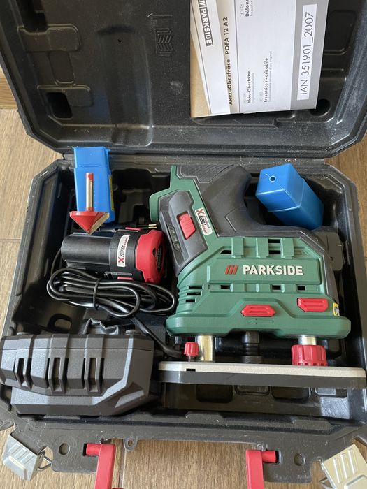 Фрезер з акумулятором та зарядним