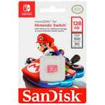 Cartão Memória Micro SD SANDISK 128 GB Nintendo Switch