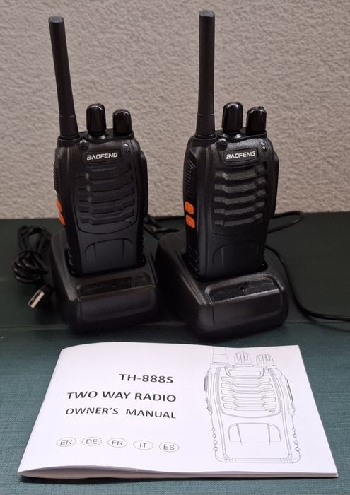 2 nowe radiotelefony Baofeng TH-888S