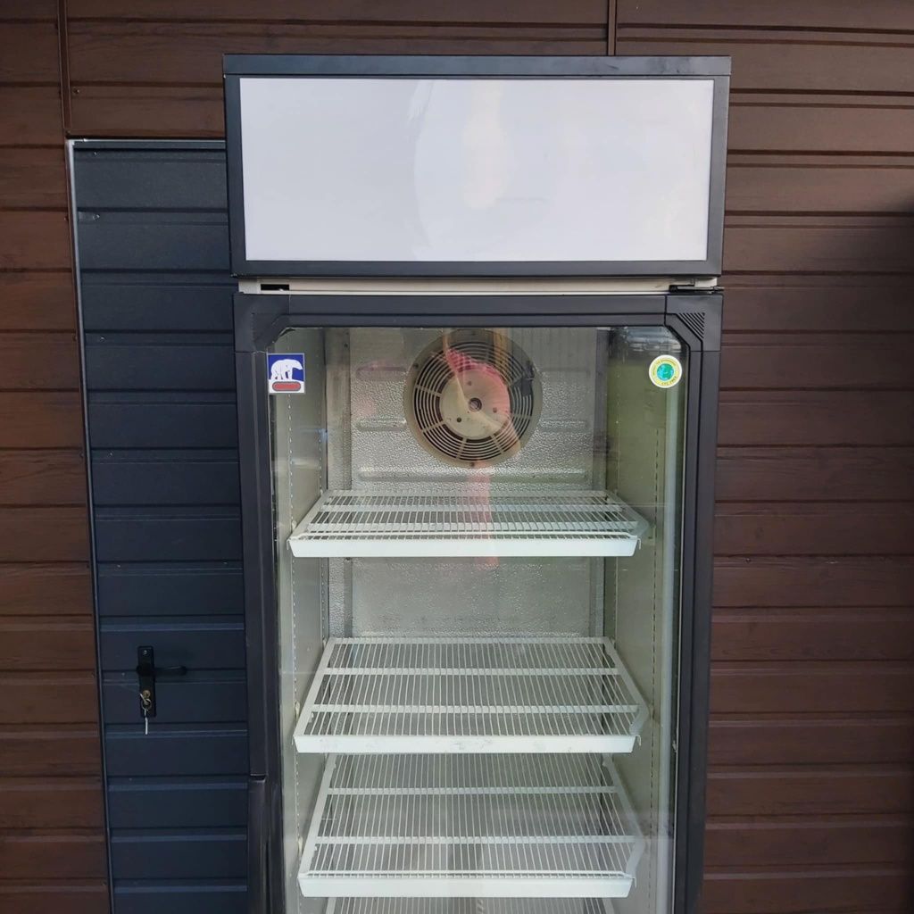Lodówka witryna gastronomiczna 193cm. Wys.
