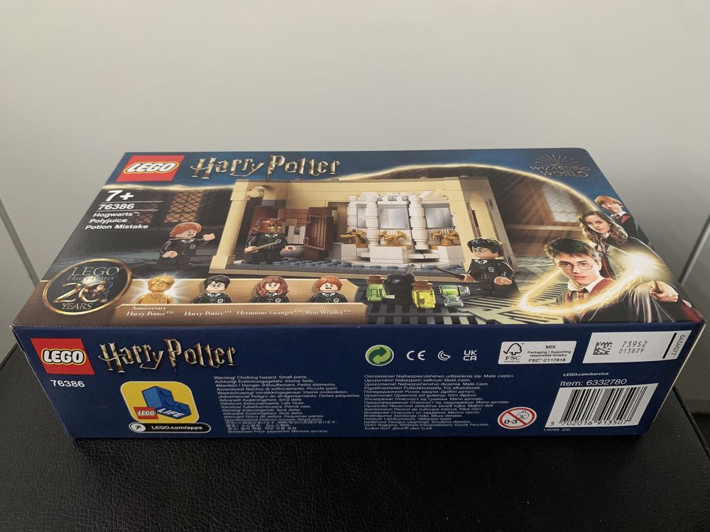 Klocki lego 76386 Harry Potter - Hogwart: pomyłka z eliksirem