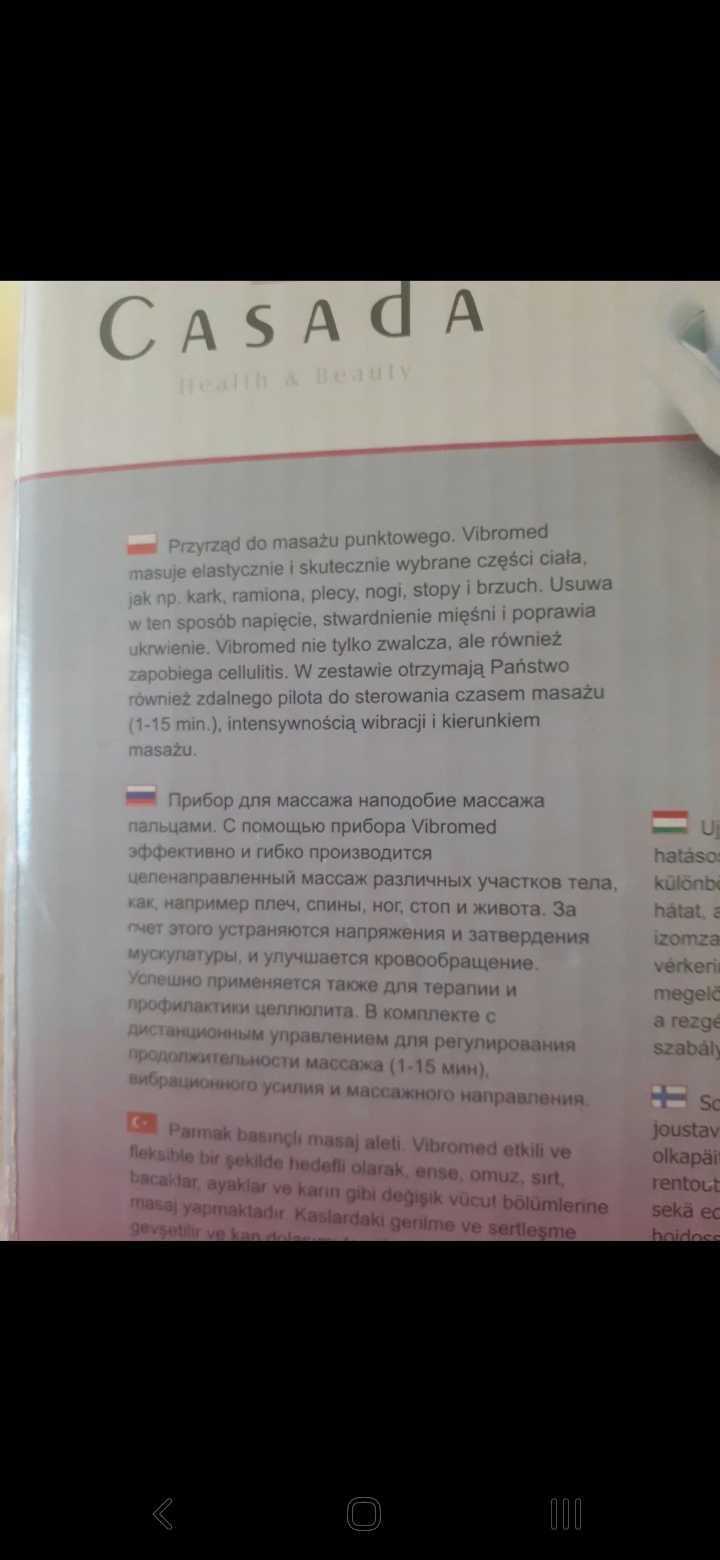 masażer Casada stan idealny!