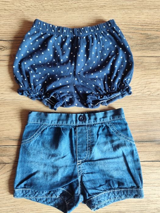 Szorty dla dziewczynki 74-80 r