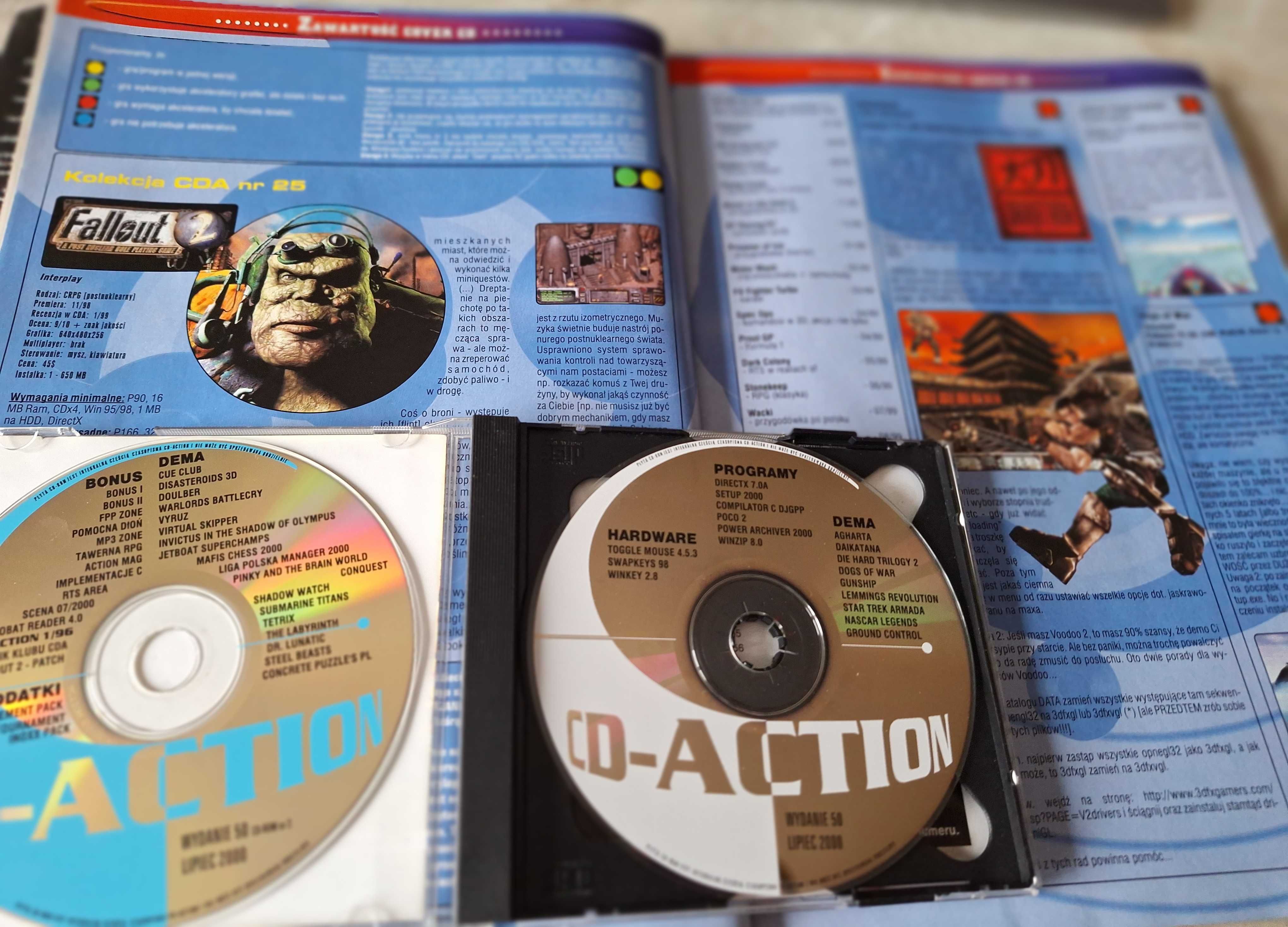 CD-Action 07/2000 z 2xCD + Fallout 2