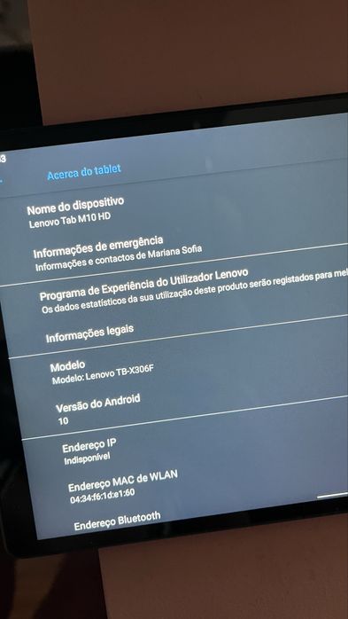 Tablet le novo 32GB + capa
