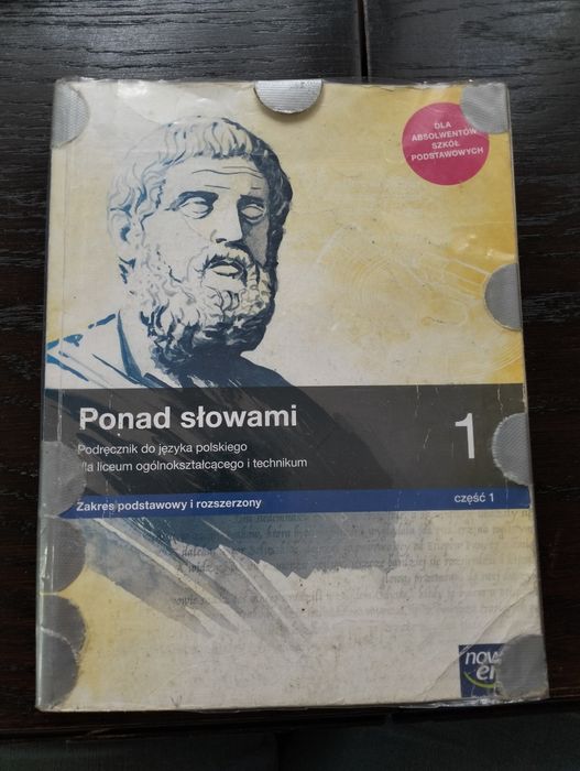 Ponad słowami 1 cz.1 podręcznik do polskiego