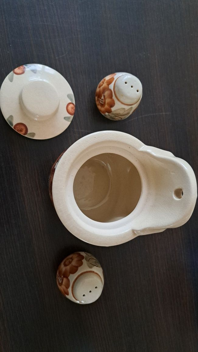 Zestaw ceramiki prl