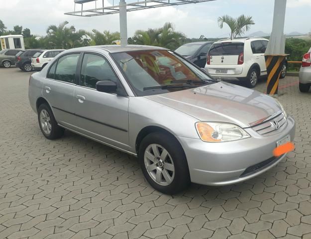 Honda Civic sinistrado na lateral 2000, 2001 , 2002 , 2003