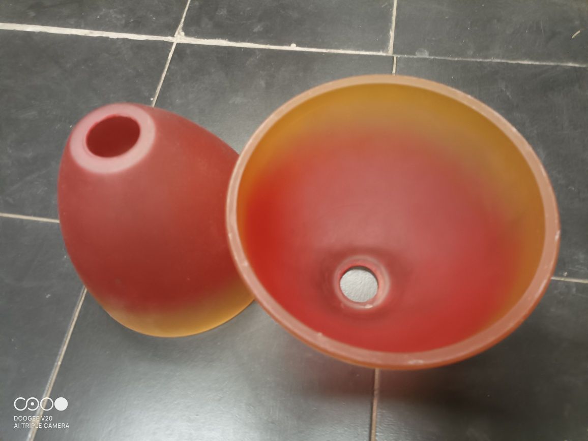 Klosz x 2  pomarańczowy