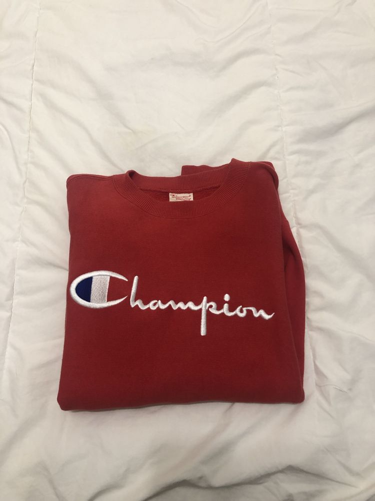 Champion Sweatshirt Vermelha