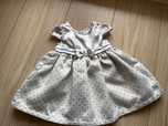 Elegancka sukienka chrzest 62