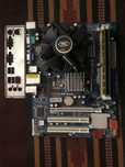 Комплект intel Q6600/mb/1gb ram
