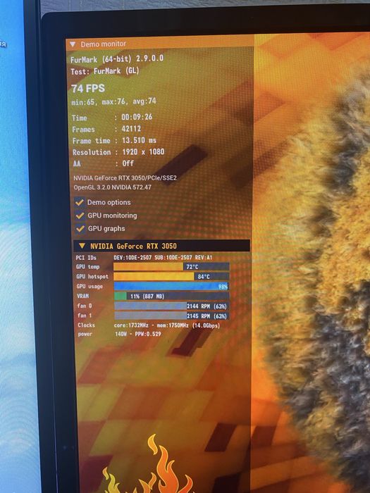 Palit RtX 3050 OC 8gb