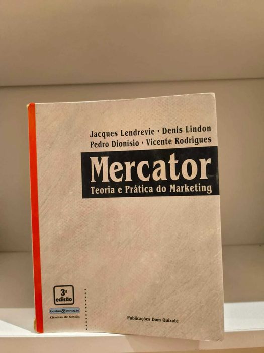 Livro "Mercator: Teoria E Prática Do Marketing" de Jacques Lendrevie