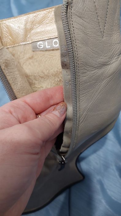 Черевики, чобітки, ботінки демисезонні, шкіряні. Glossi