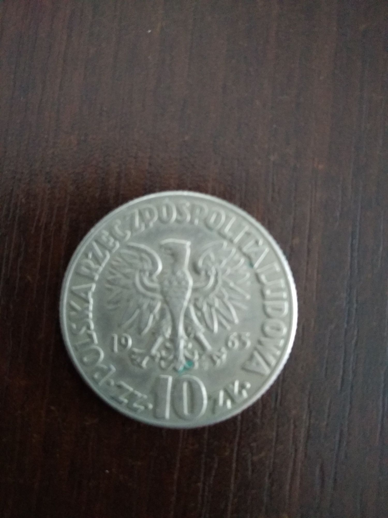 Moneta 10 zł z 1965r Kopernik