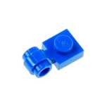 LEGO 4081b Płyta 1 x 1 z mocowaniem - gruby pierścień Niebieska1 szt.