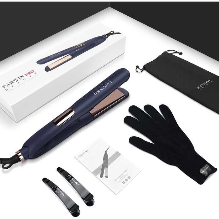 Професійний випрямляч PARWIN PRO BEAUTY 2в1 іонний nano-титанове покри