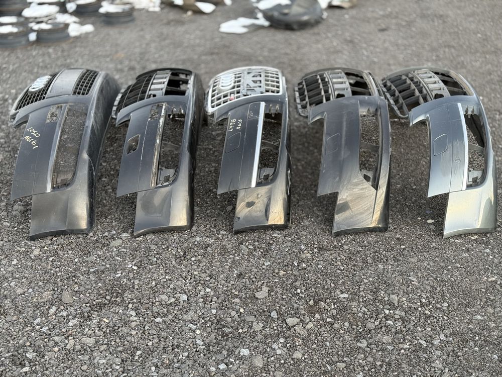 Ауді А6 С6 бампер передній решітка Audi A6 C6 LZ9Y LY9B розборка