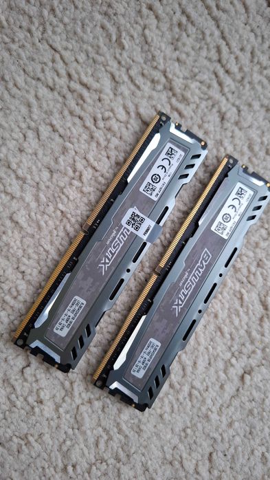 CRUCIAL BALLISTIX SPORT 16GB (2x8GB) 2400MHZ CL16, nowe 438zł