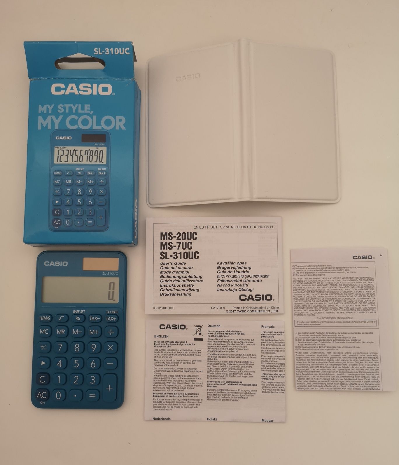 Калькулятор CASIO SL-310UC